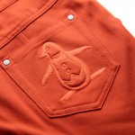 万星威女士长裤CLP8018-A500橙色