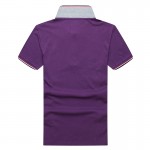 万星威 男士短袖CGT1547-P256紫色