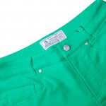 万星威 女士短裤CLT8500-G528绿