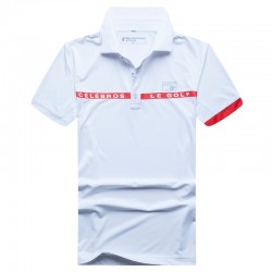 欧巡 男款短袖T恤 EM171PD10-白色